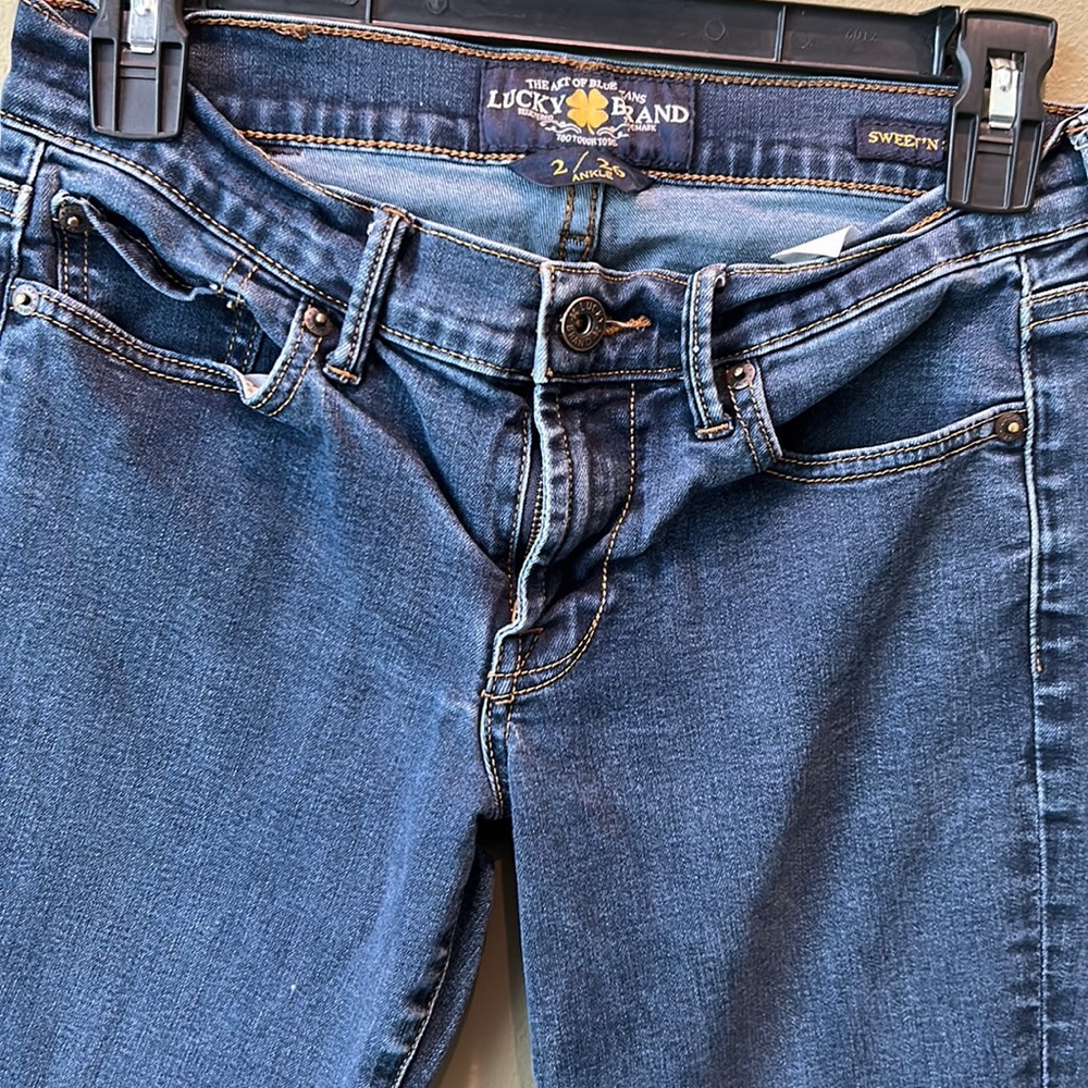 Lucky jeans 2/26 ankle Sweet n straight